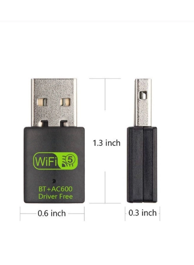 AC600 - Dual-Band USB WiFi Bluetooth