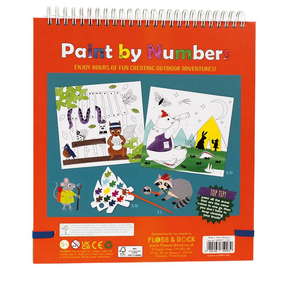 Paint By Numbers - 10 pieces Brush