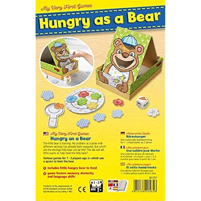 Hungry as a Bear - Memory Dexterity Game (German)