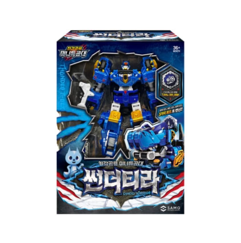caincosmetic The Strongest Dinosaur Mini Force - Thundertira Set