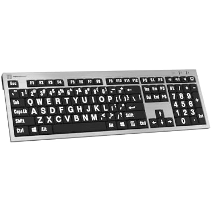 LARGE PRINT BACKLIT KEYBOARD