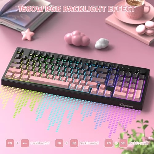 K100 - 2.4GHz Wireless Bluetooth USB-C