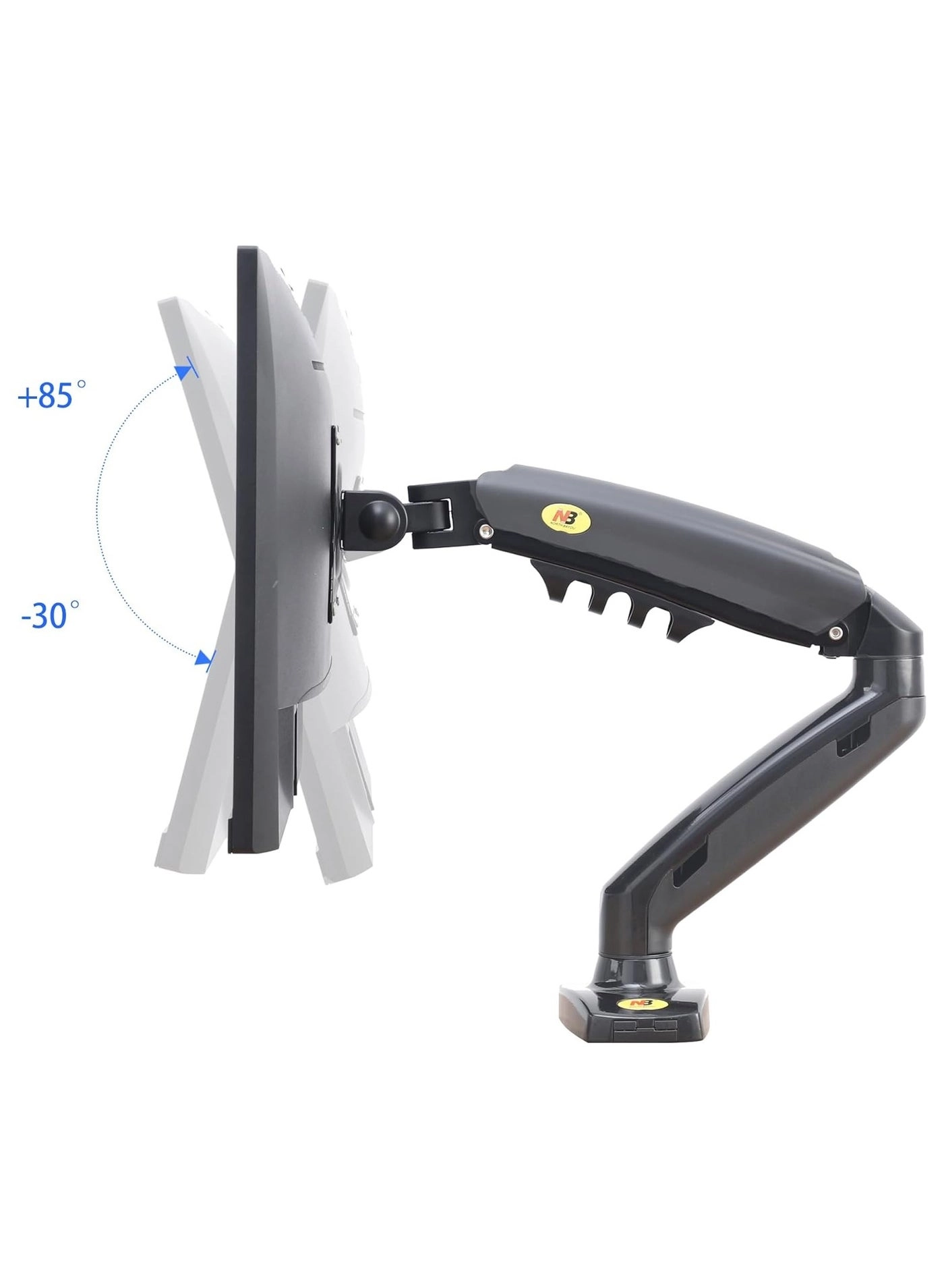 Monitor Desk Mount Stand - 17in-30in