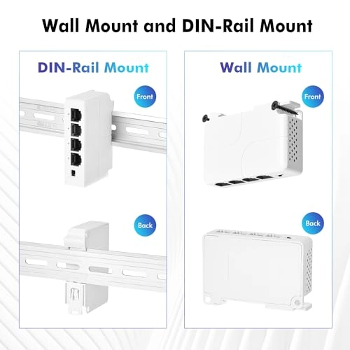 100M - 3 PoE Out 24W 44-57 Vdc IEEE 802.3 af/at 10/100Mbps 30W