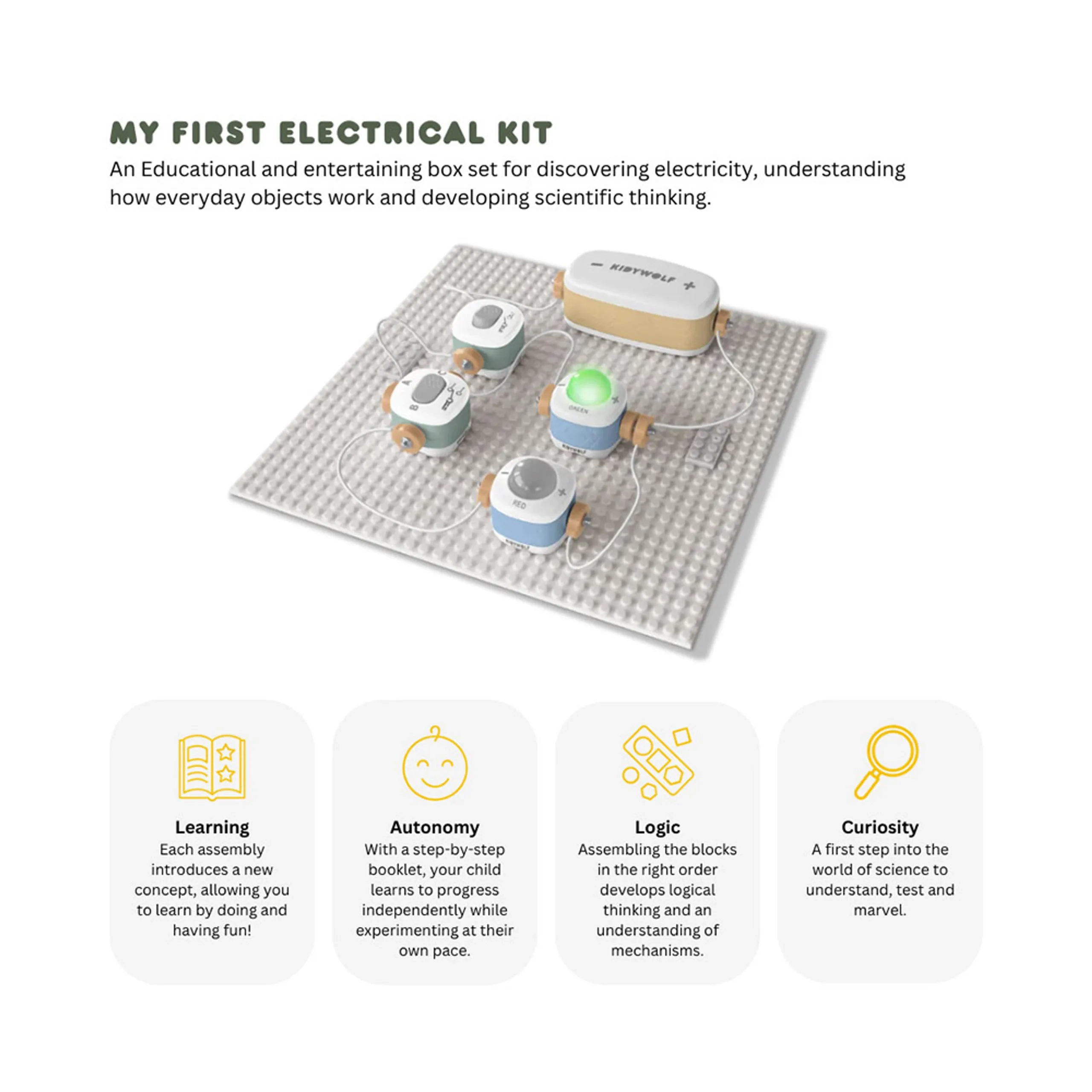 Kidy Elec Starter - 6 years+ 24 pieces