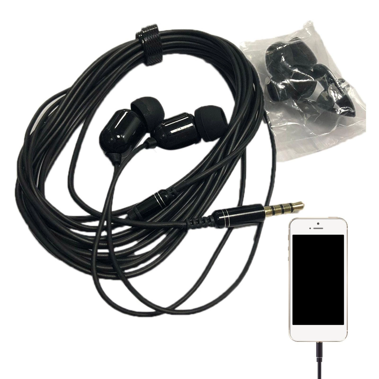 Extra Long Earbuds Wired Earbud