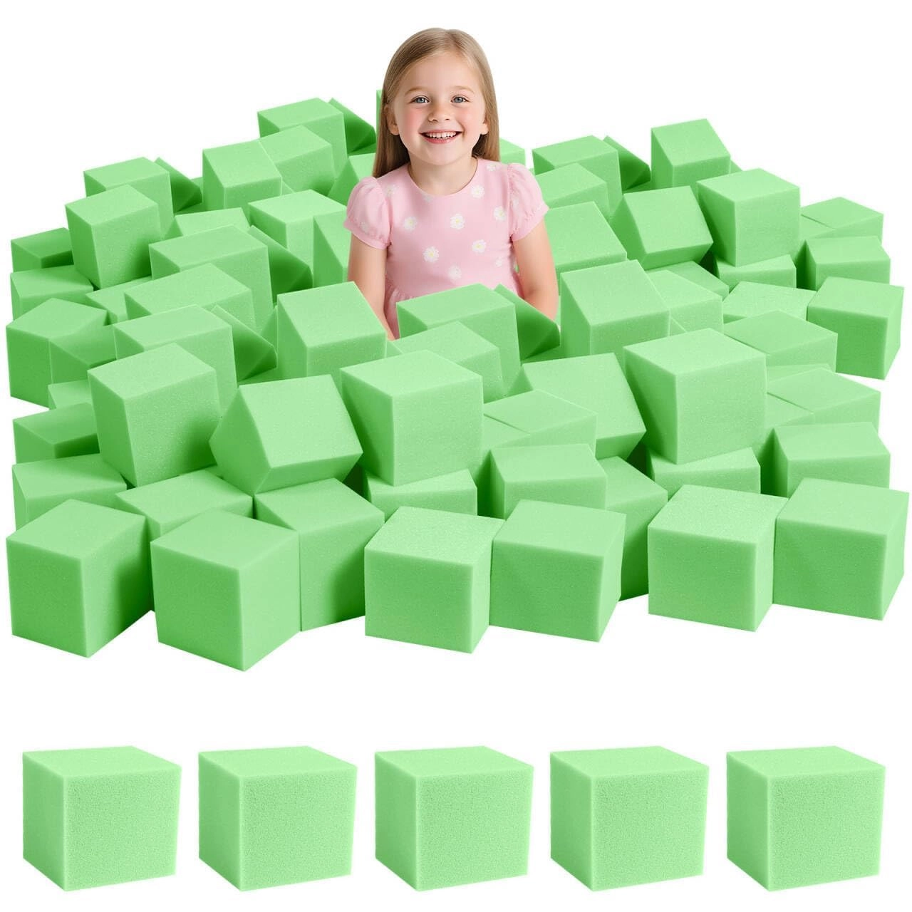 WINTECY Foam Cubes - 36 months - 6 years 24 pieces