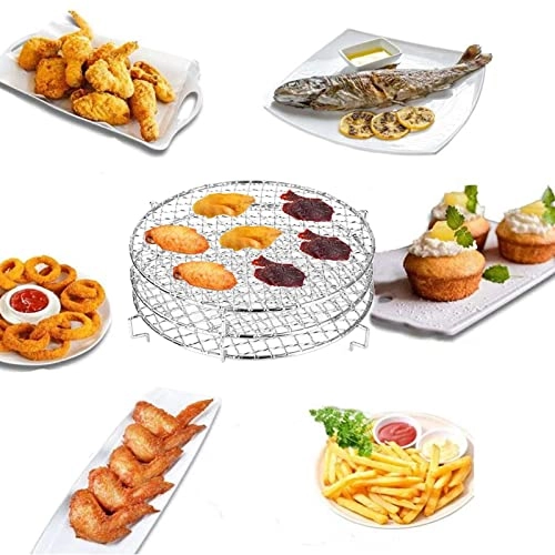 Air Fryer Rack - 304 stainless steel 3 Layers