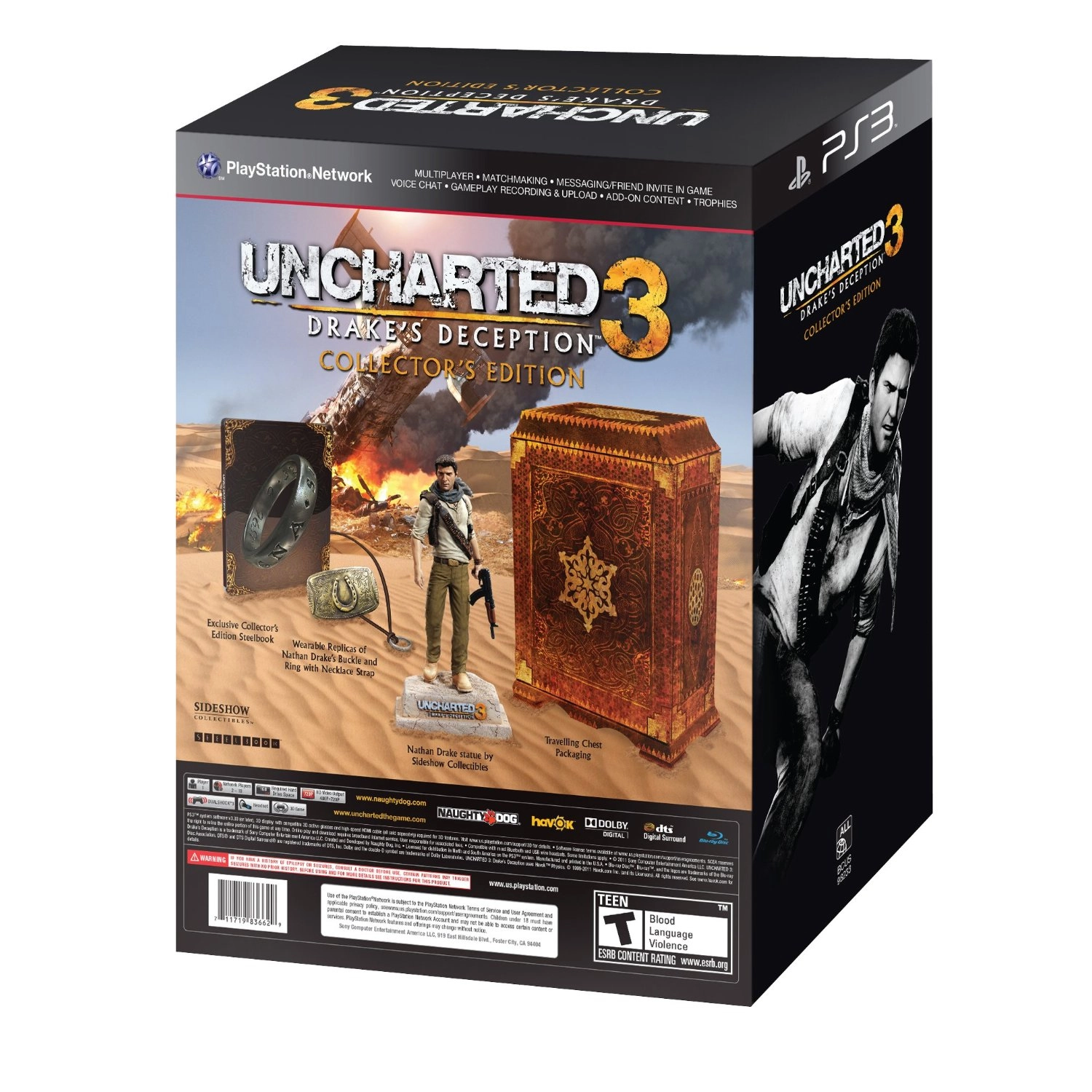 Uncharted 3: Drake's Deception - PlayStation 3