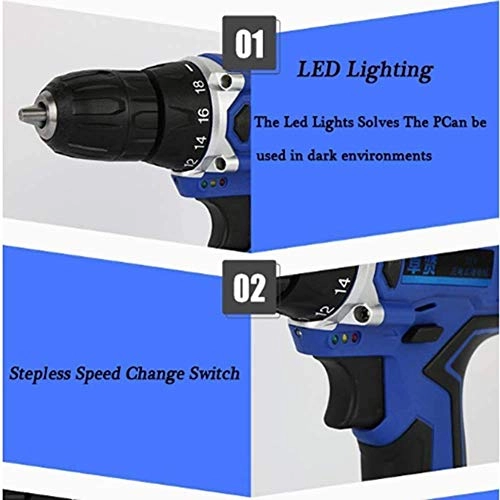 Lightdriver Cordless Screwdriver - 2.0 Ah