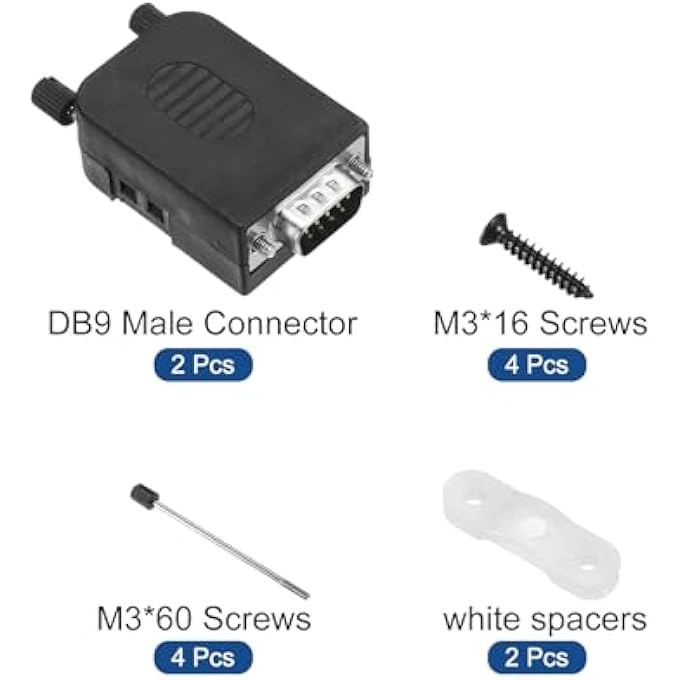 DB9 Serial to Terminal Male Connector