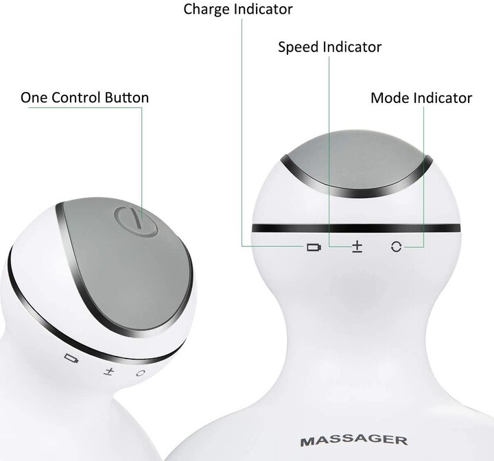 Electric Scalp Massager - 84 Nodes Portable Handheld