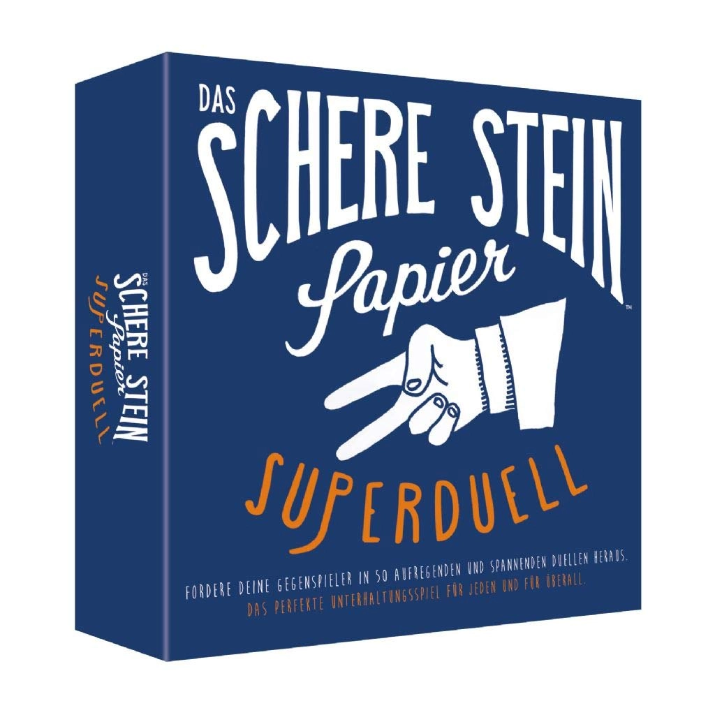 Kylskapspoesi AB Rock, Scissors, Paper Super Duel - Card Game (German)