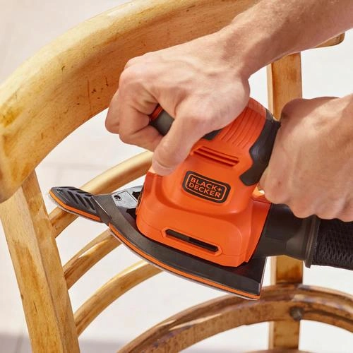 4-in-1 Multi Sander - 200W Orange/Black
