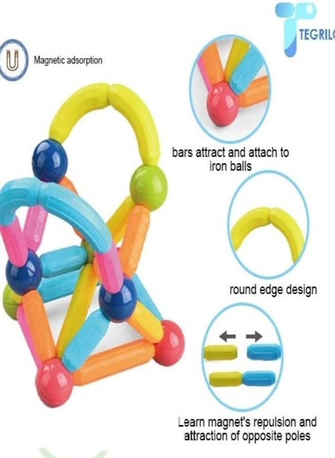 Magnetic Building Blocks - 36 pcs