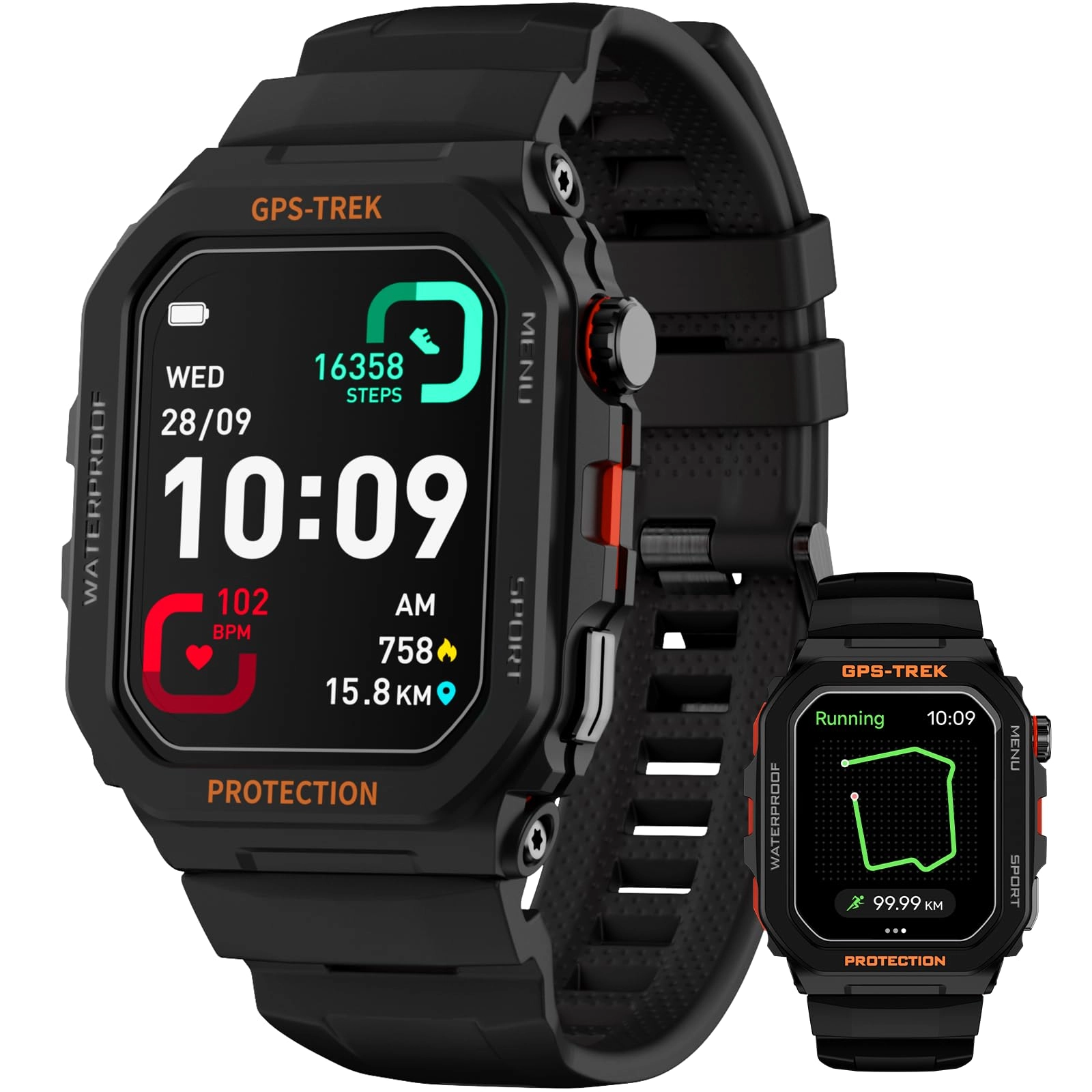 AFOLOERY Military Smart Watch