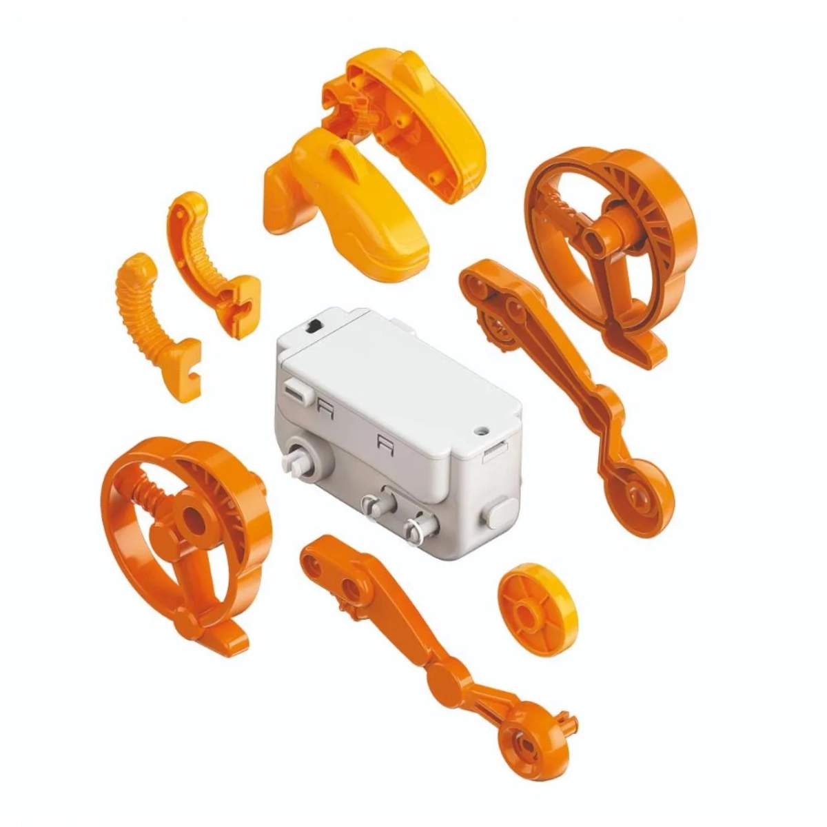 Runner Action Assemble Robot - Orange/White Kit