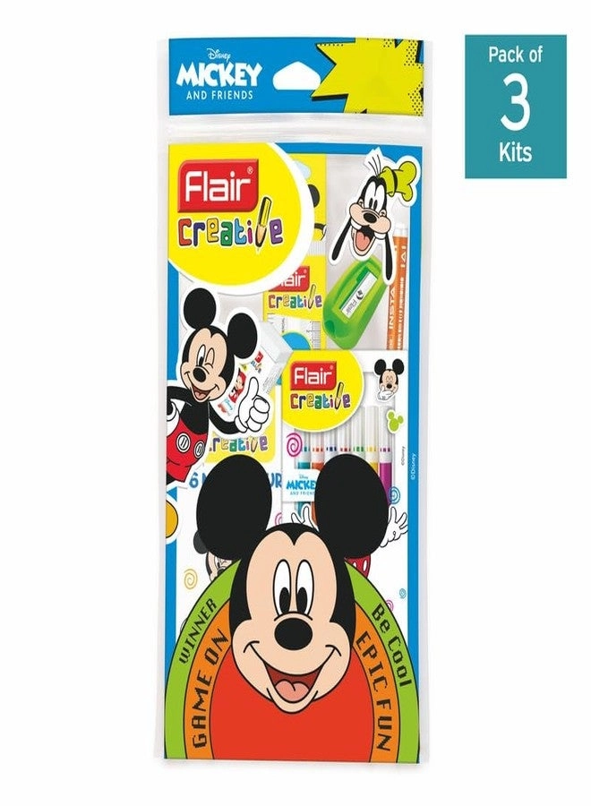 Creative Series Disney Mickey Mouse Stationery Kit - 34 piece(s) Pack