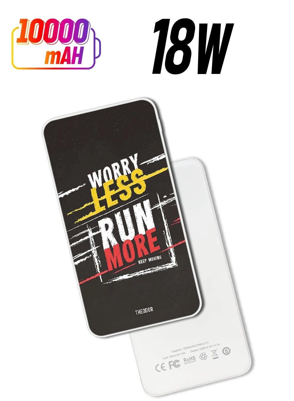 Theodor PPBA689 - 10000 mAh Fast-Charging