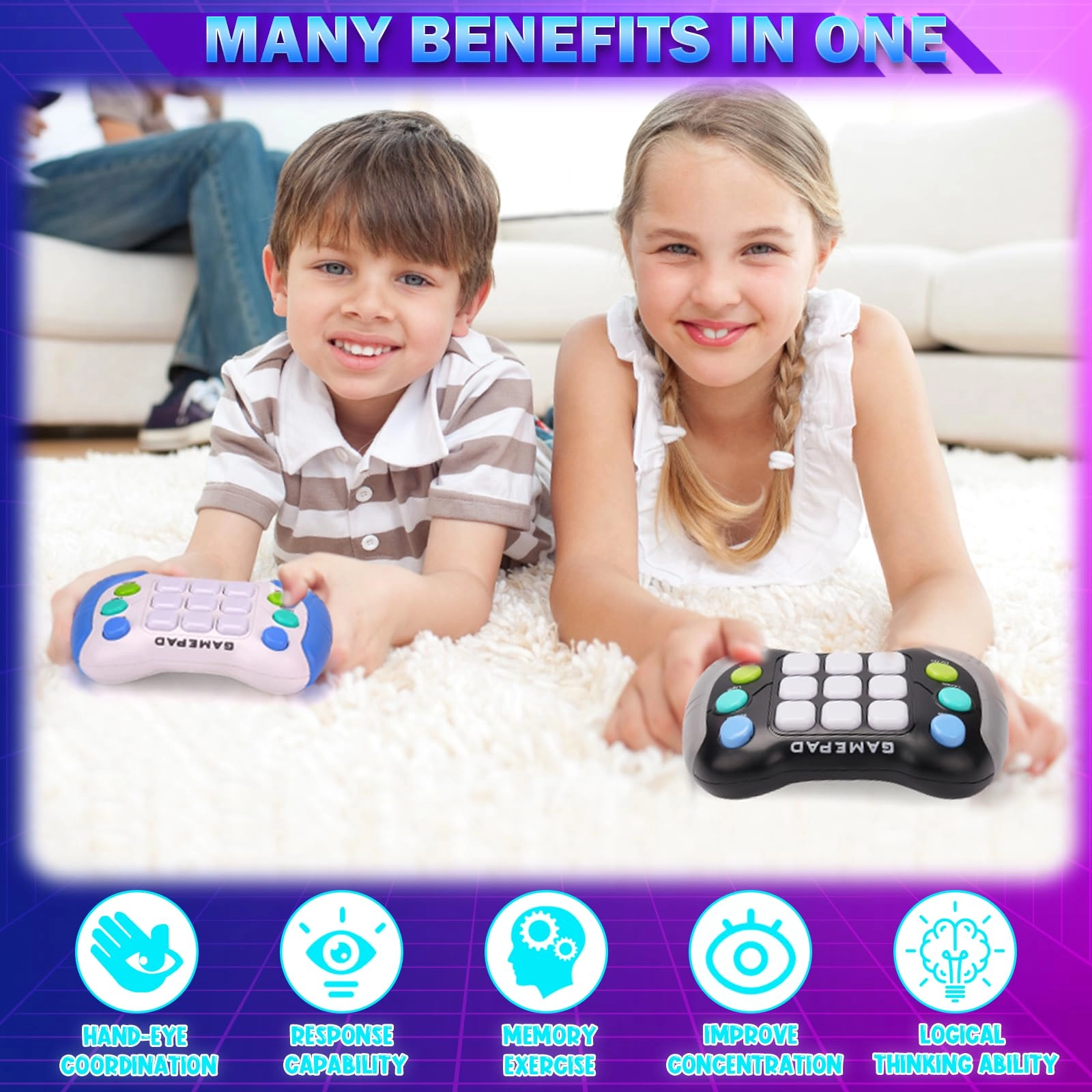 Handheld Game Console - 4-10 years