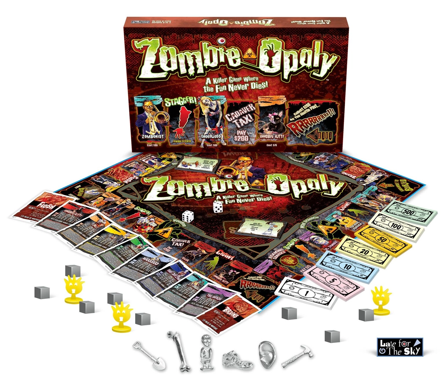 Late for the Sky Zombieopoly