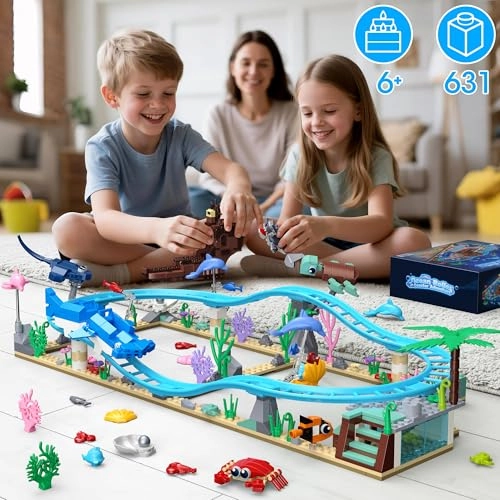 Ocean Roller Coaster Adventure Park Construction Kit - Friends