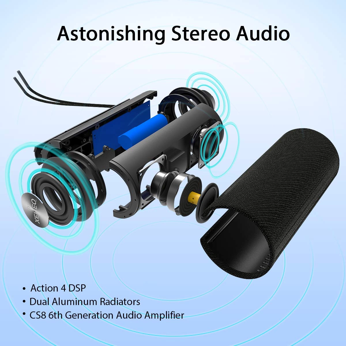 X21 - Portable Waterproof Hard Travel Case Included