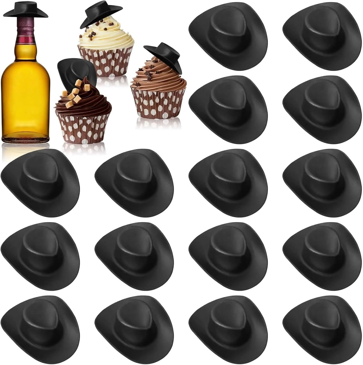 Dnyucen Miniature Doll Hats - 270 Pcs Party