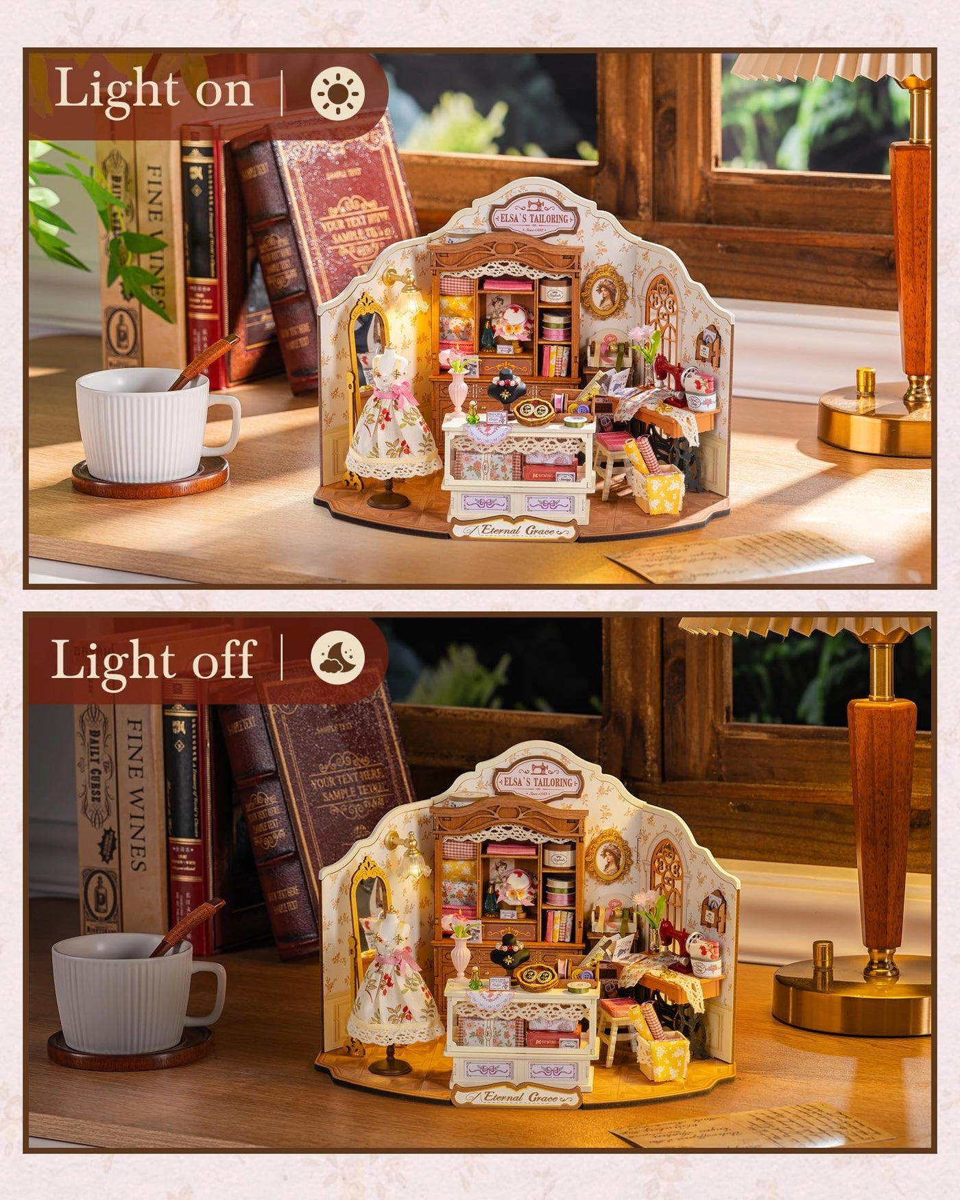 Elsa's Tailoring - DIY Miniature House Kit