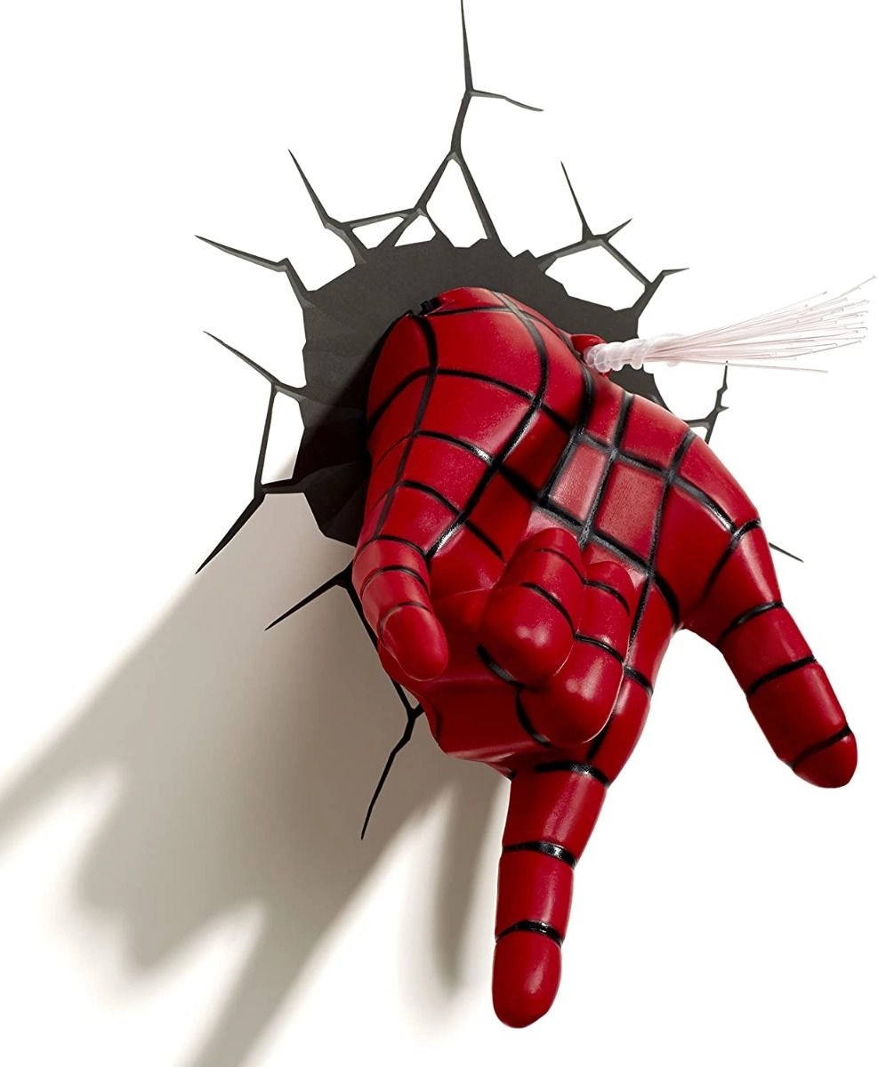 Spiderman Hand - 3D Wall Light