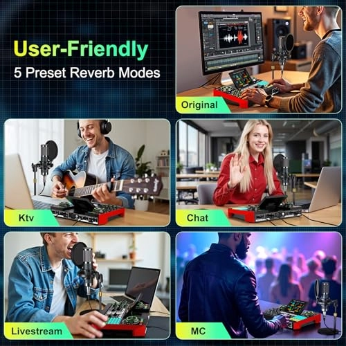 G10 + MIC(P15) 3.5mm-Mini-Jack+Wireless+USB Microphone