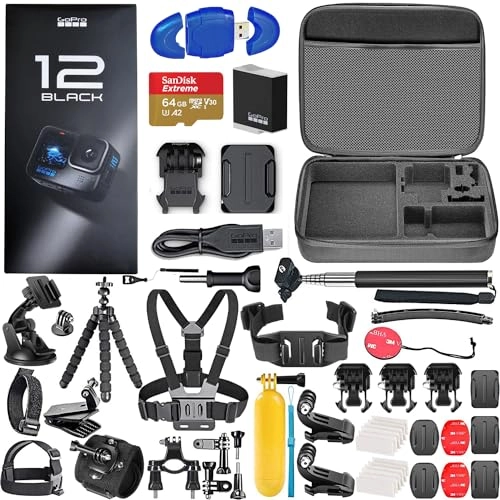 HERO12 5.3K60 Bundle With 128GB Card And 50 Accessories 