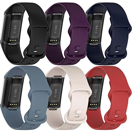 Silicone Watch Band for Fitbit Charge 5