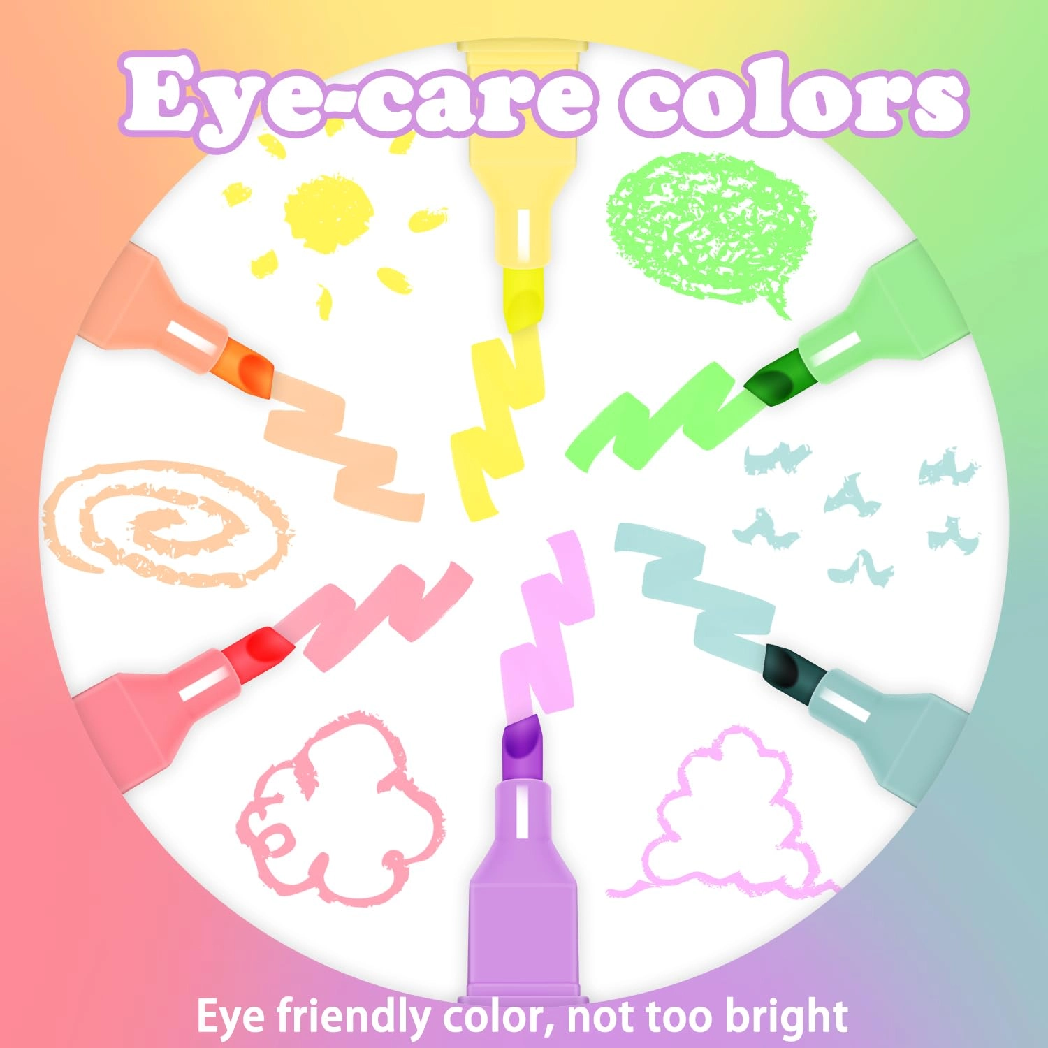 Highlighters - Vivid Colors Chisel