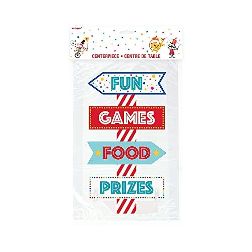 Circus Carnival Sign Centerpiece