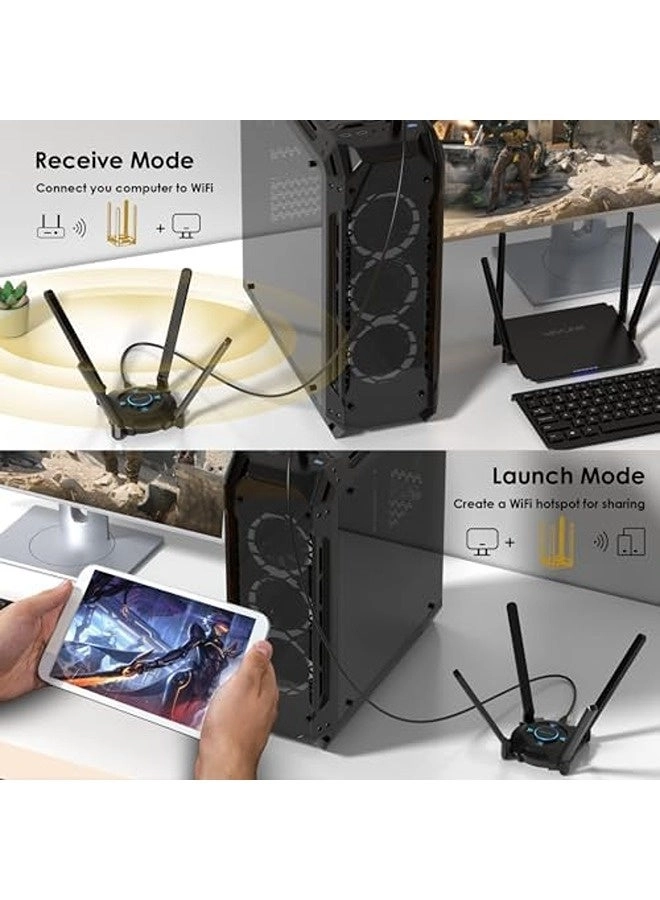 AX5400 - Tri-Band USB WiFi 6