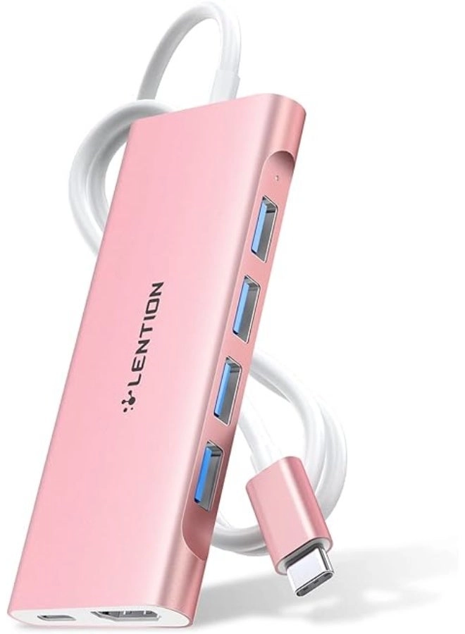 USB C Hub - 4K HDMI Gigabit Ethernet 3 USB 3.0