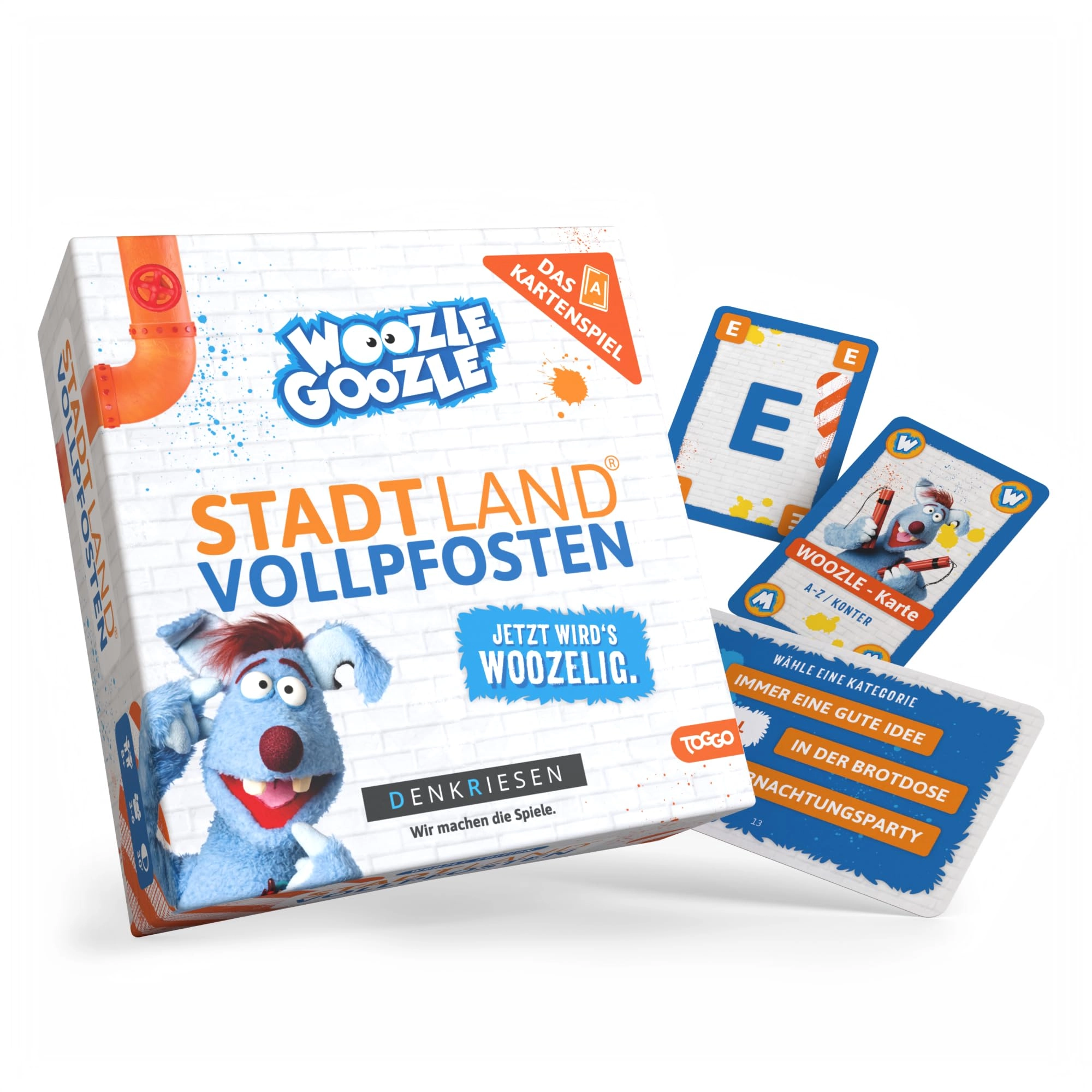 Denkriesen Stadt Land Vollpfosten: Woozle Goozle Edition - Card Game