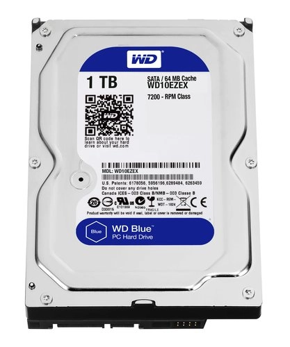 Desktop Mainstream 3.5" 7200rpm SATA 6Gb/s (WDBH2D0010HNC-NRSN) - 1 TB