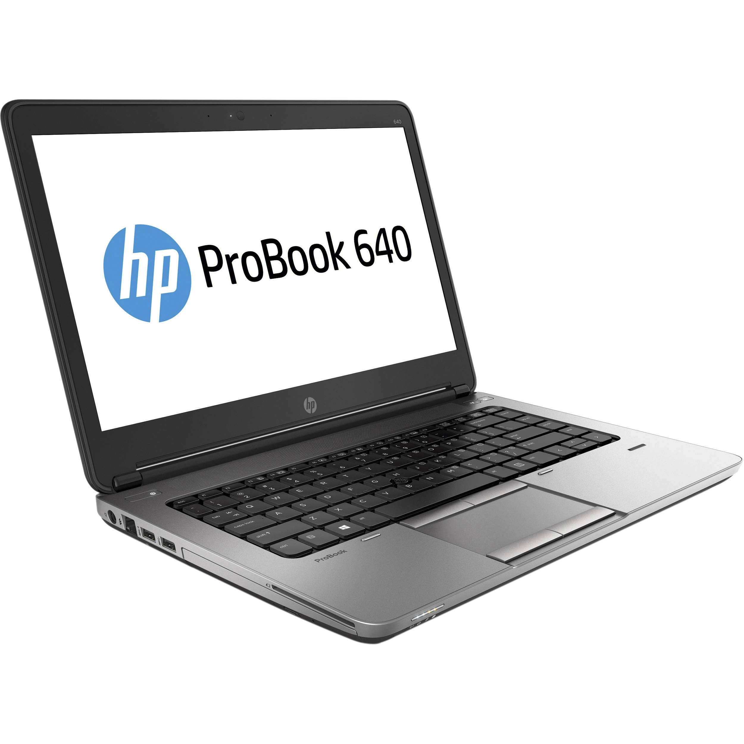 HP (Renewed) PROBOOK 640 G1 - 14'' Core i5-4200M 8GB DDR3 256GB SSD