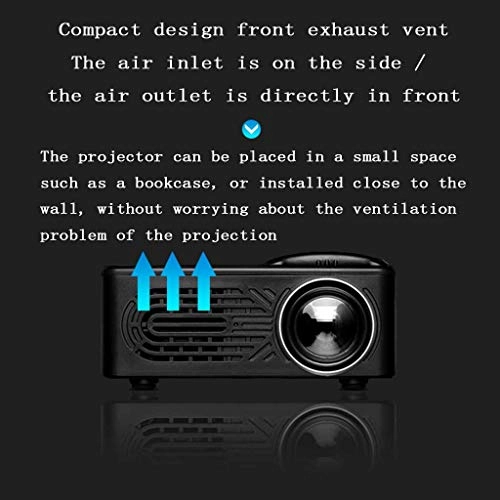 NC HD LED Portable Multimedia Mini Projectors - 320 x 240 pixels