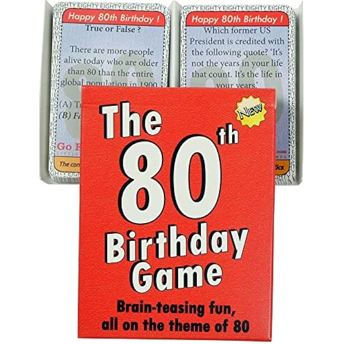 THE 80TH BIRTHDAY GAME