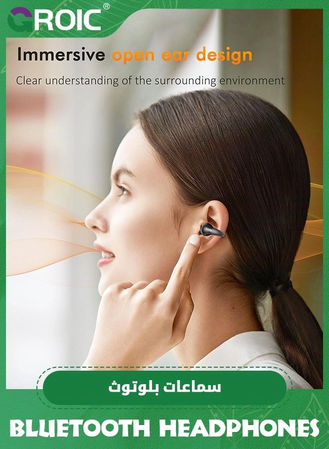 Clip-on Wireless Earbuds