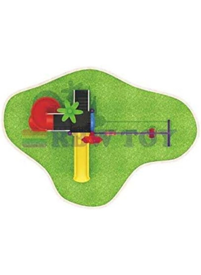 Multi Purpose Kids Outdoor Playing Equipments - 770x320x280cm 2+ Years