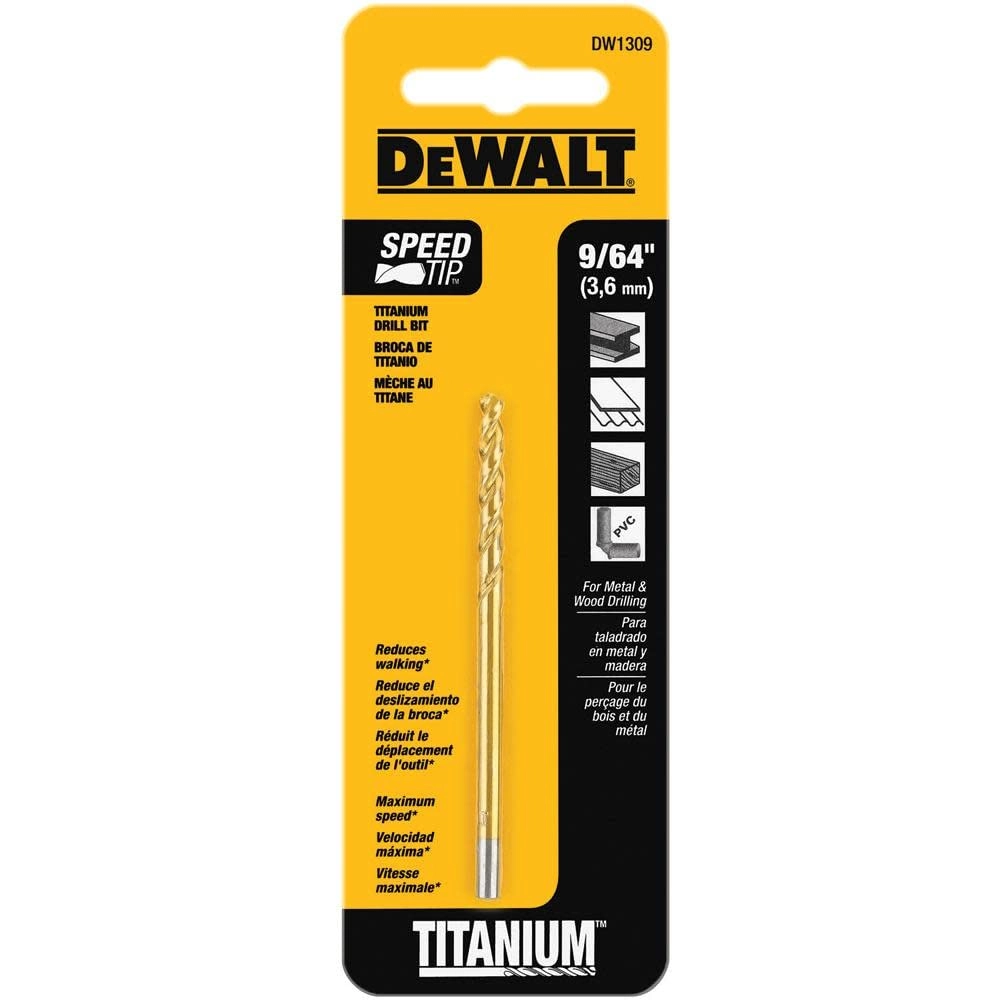 DW1309 - Titanium Nitride 9/64-Inch