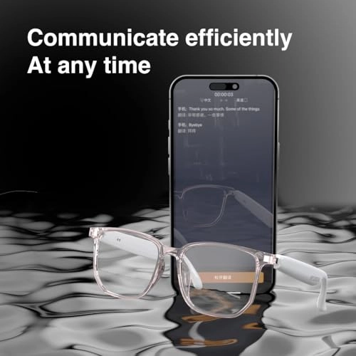 AI Translation Glasses - 110+ Languages Bluetooth