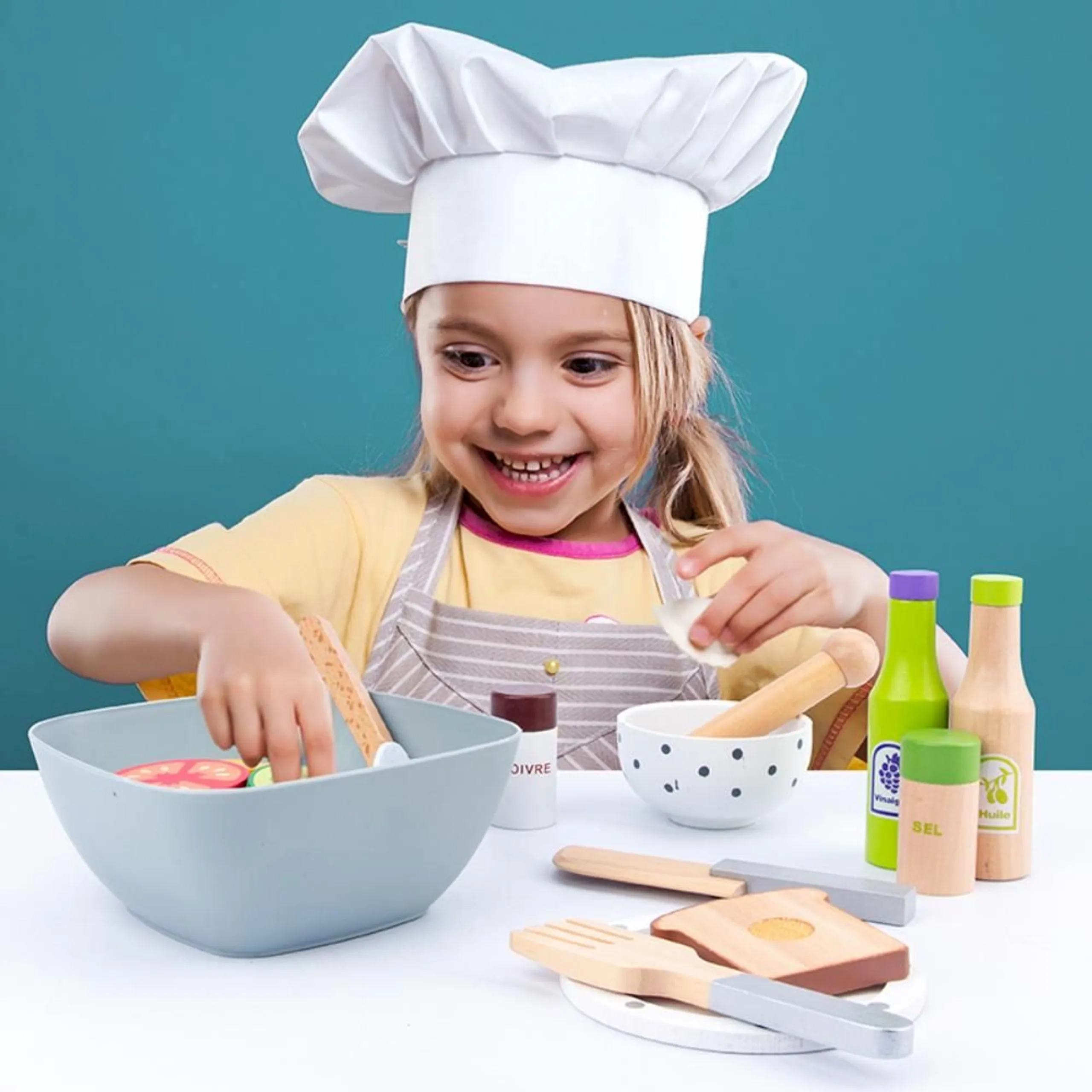 Factory Price Wooden Kitchen Set - 7pcs (FP-2101-14)