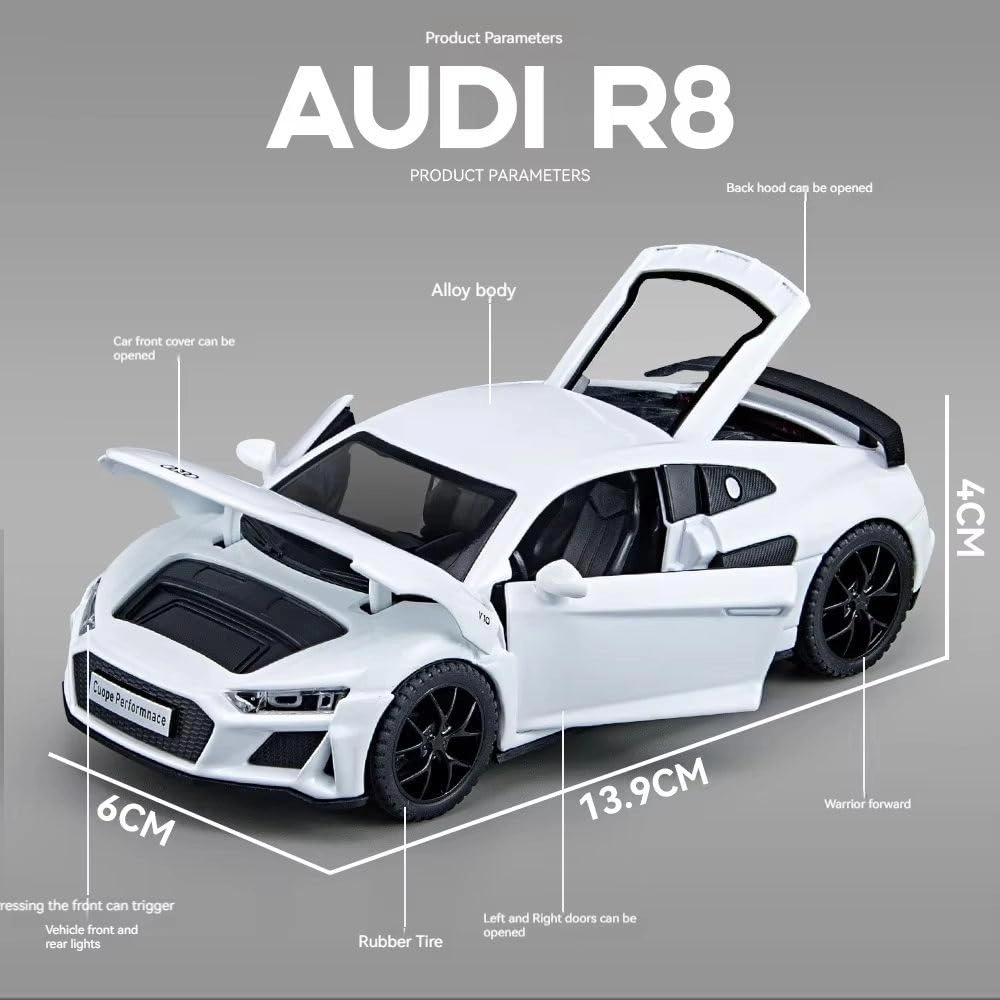 Audi R8 - 1:32 1 pcs