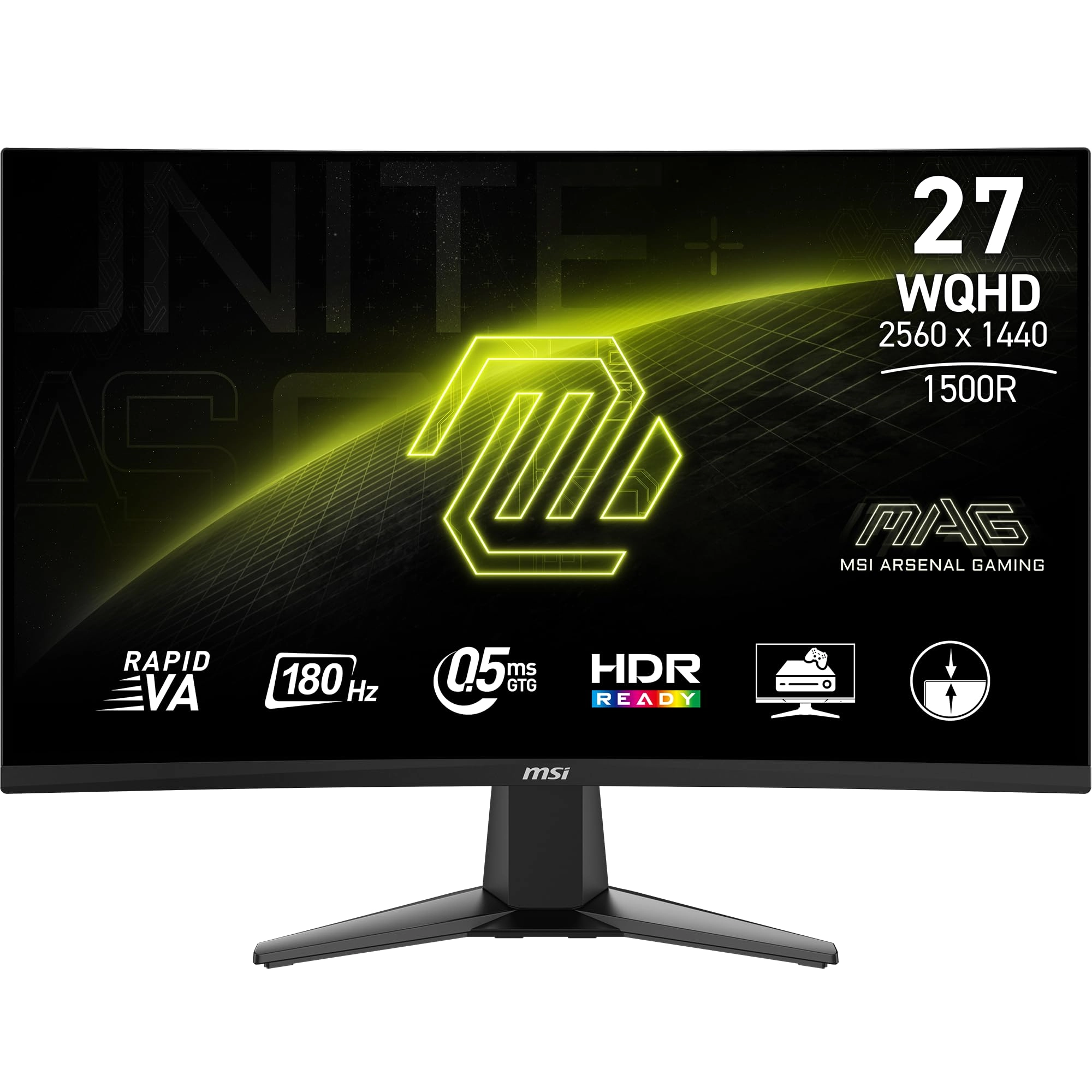 MAG 27CQ6F - 9S6-3CD91M-009 27 inch 2560 X 1440 pixels