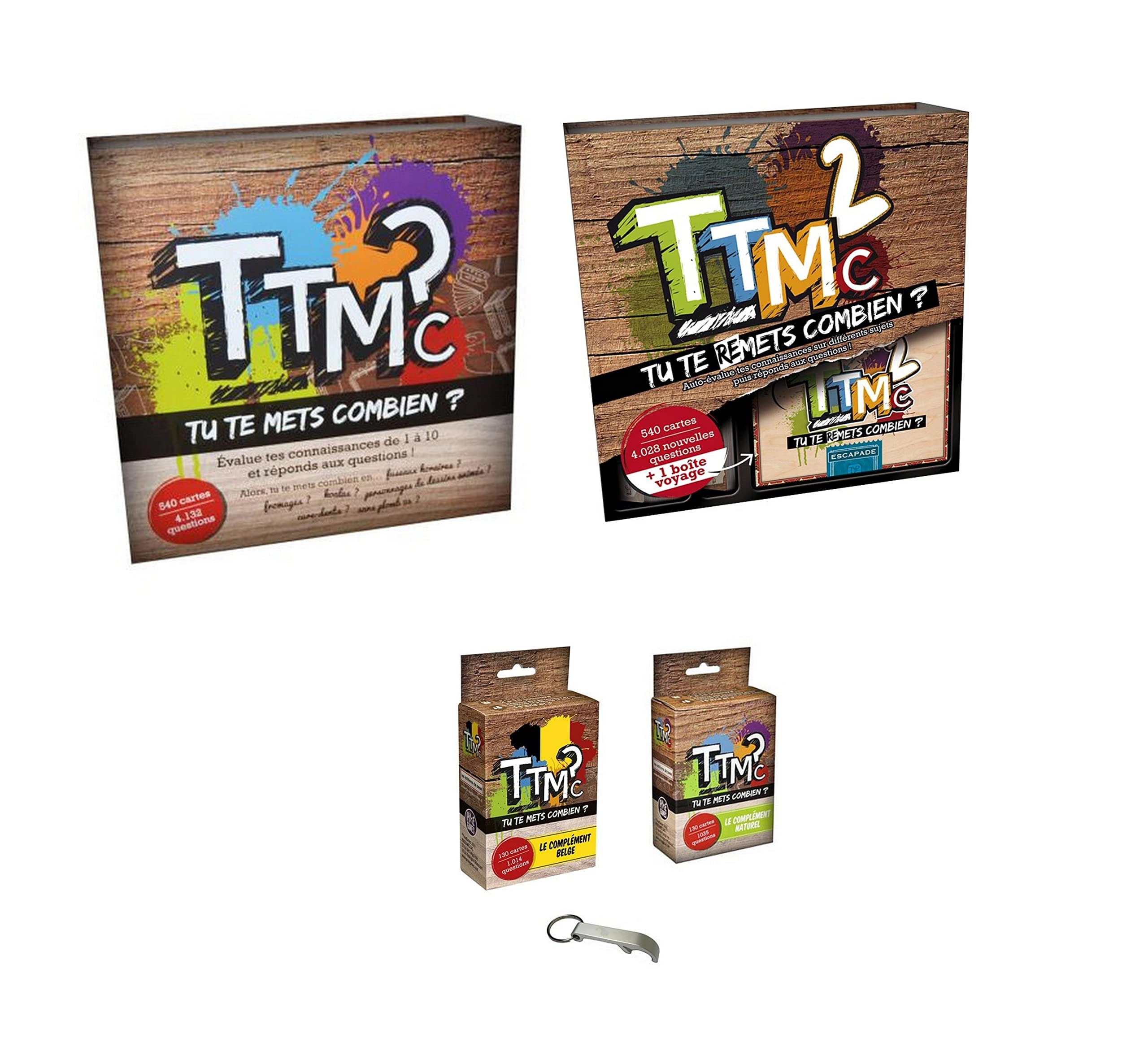 Blumie Shop TTMC 1 + TTMC 2 + Natural Supplement + Belgian Supplement + Bottle Opener